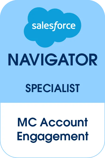 Salesforce Navigator Badge - MCAE